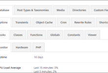 WordPress网站监控数据丰富的仪表盘插件System Dashboard-WORDPRESS大侠