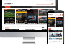 专为资讯网站打造的黑色系WordPress CMS主题mzaadapt-WORDPRESS大侠