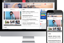 浏览体验卓越的响应式WordPress博客CMS模板wpsixth-WORDPRESS大侠