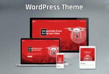 定价59美金 WP 无人机航拍付费主题 Dronza 8.2-WORDPRESS大侠